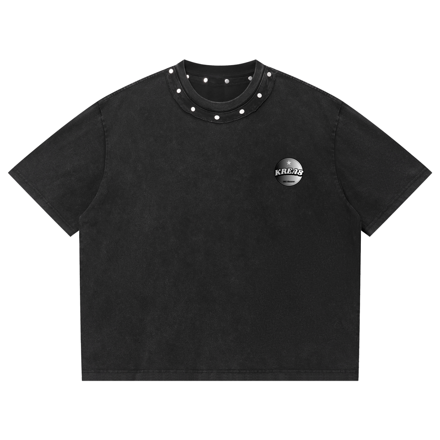 HIDDEN SNAKES Boxy Studded T-Shirt