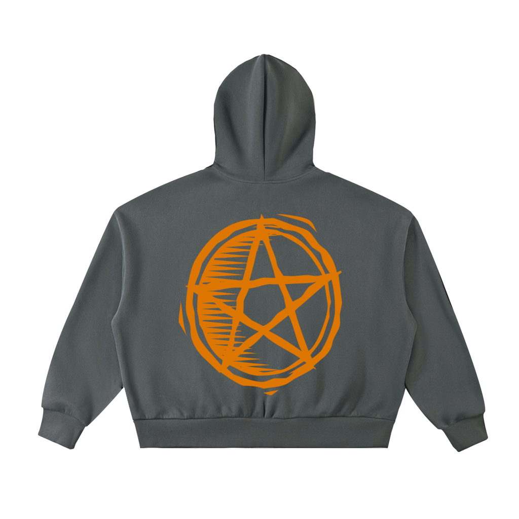 Lucky Star Full-Zip Boxy Hoodie