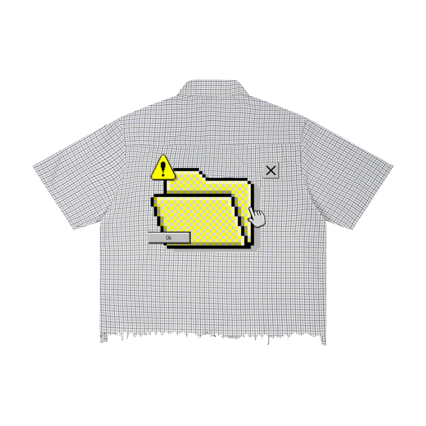 Files Overloaded Plaid Boxy Shirt