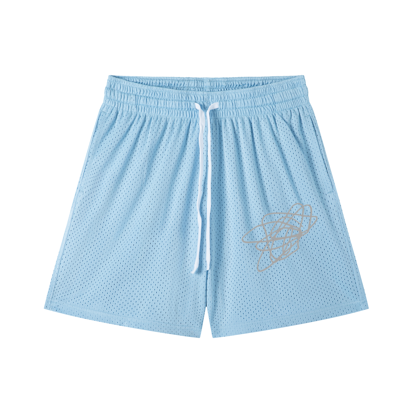 Krea8tions Branded Mesh Drawstring Shorts