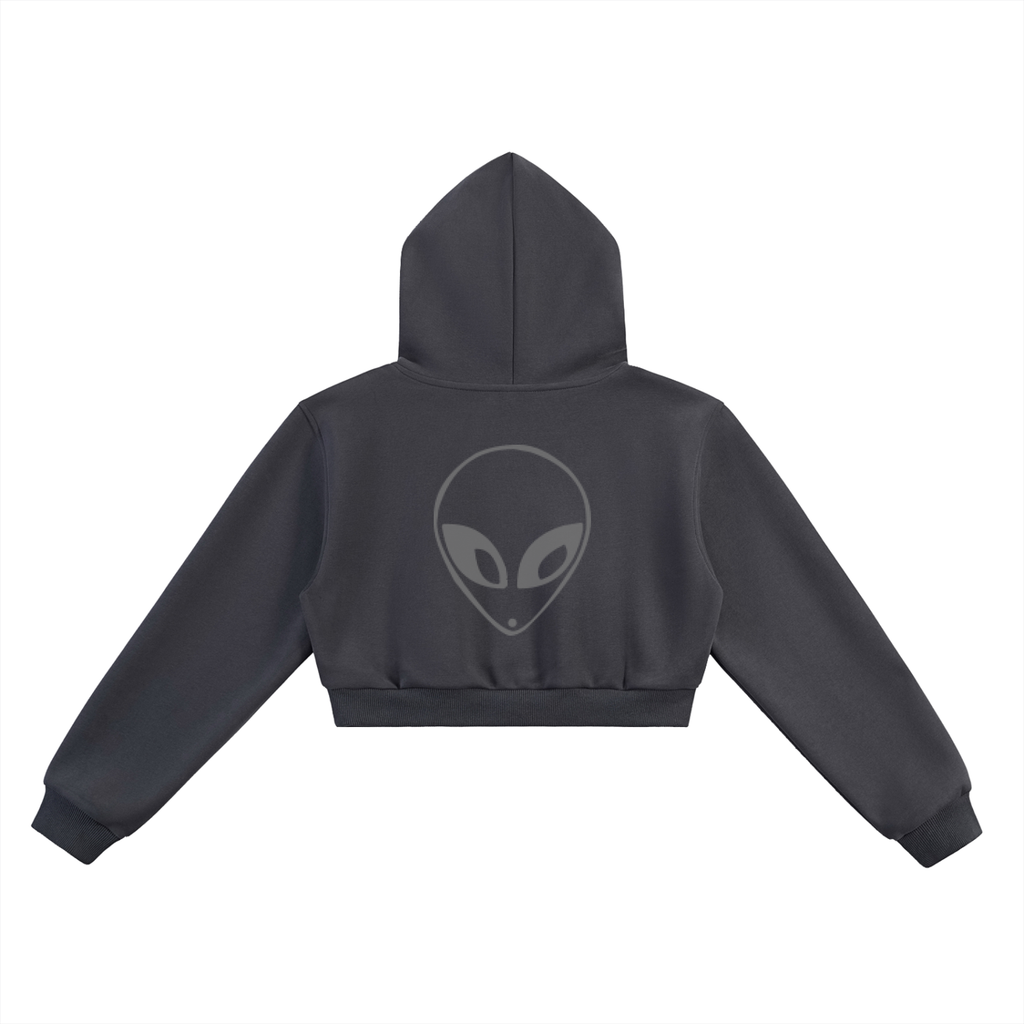 AliEn Eyes Cropped Hoodie