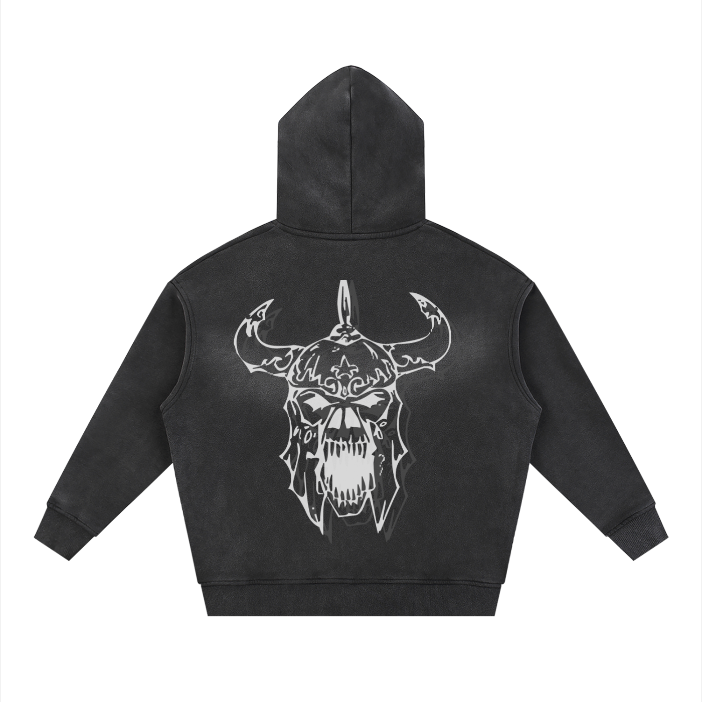 ZombieZ Warrior Two-way Zipper Boxy Hoodie