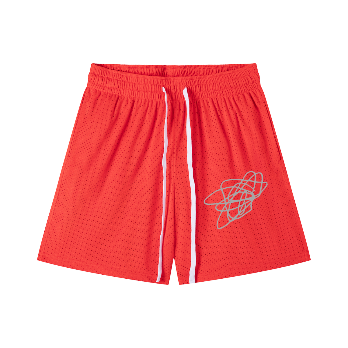 Krea8tions Branded Mesh Drawstring Shorts