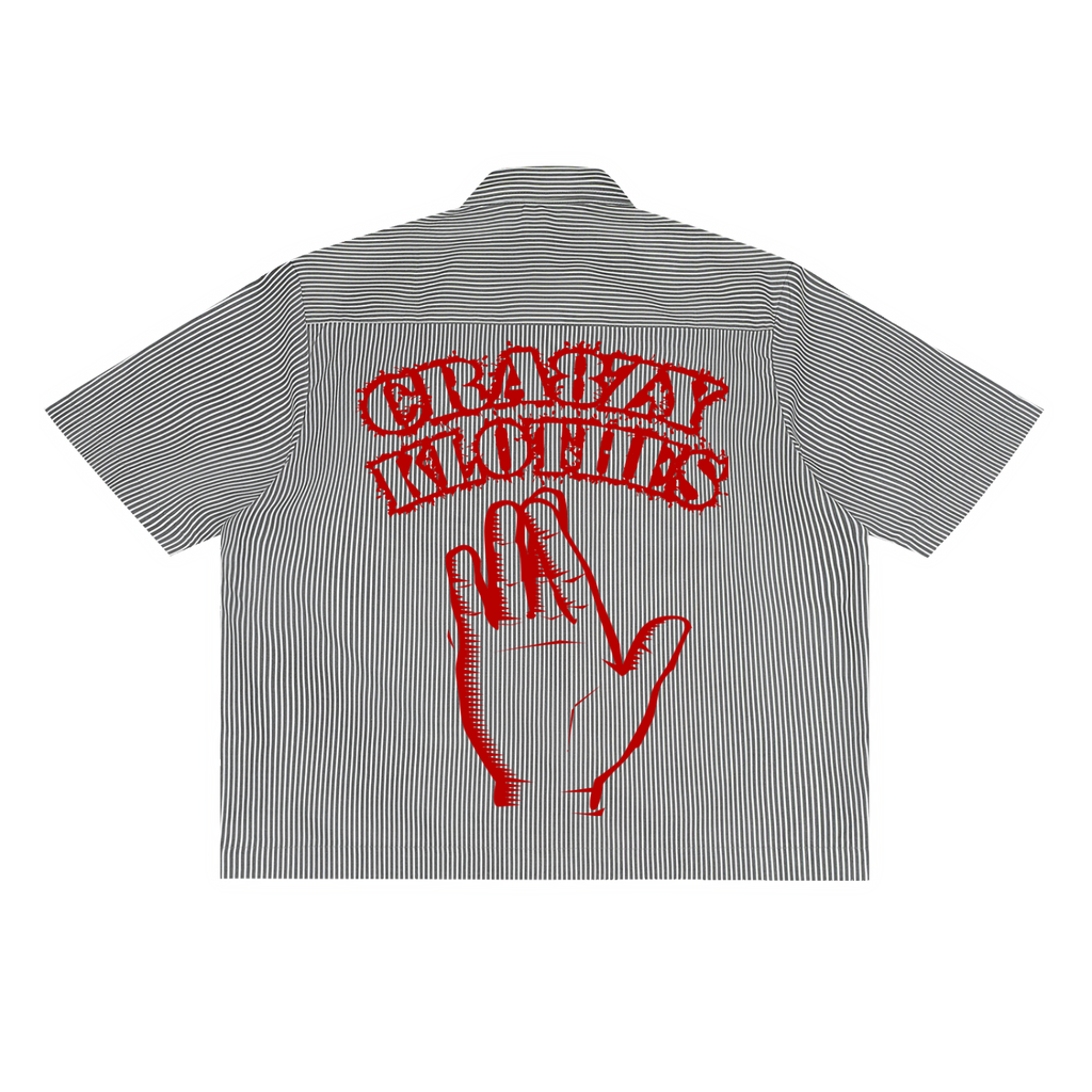 Cra8zy Klothes Stripe Boxy Shirt