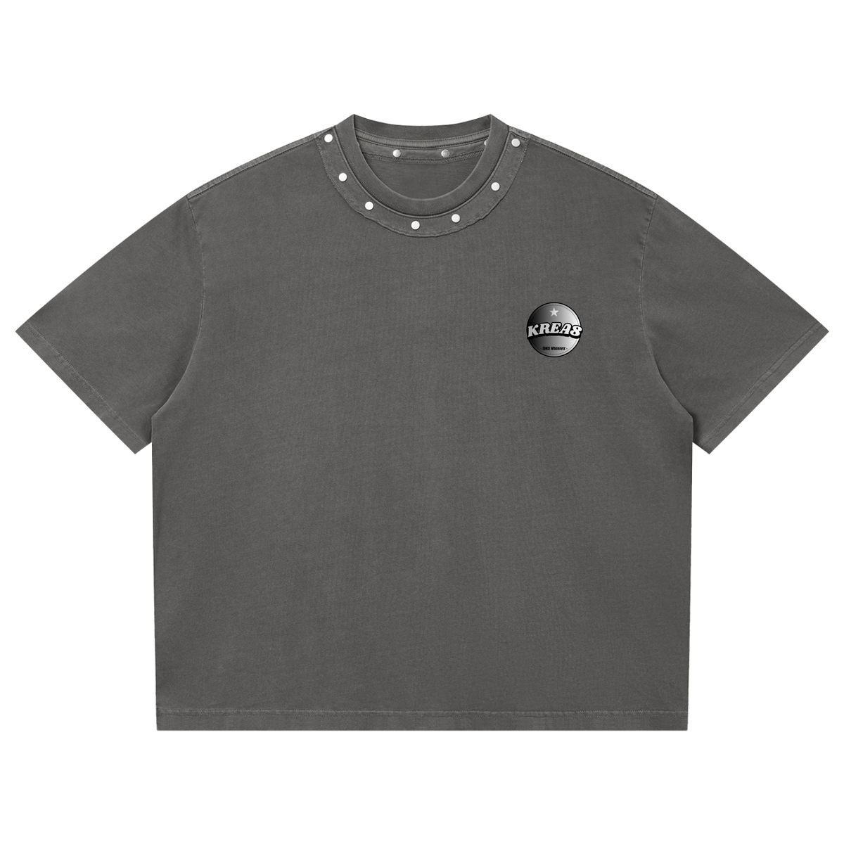 HIDDEN SNAKES Boxy Studded T-Shirt