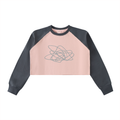 Krea8tions Raw-Hem Raglan Crop