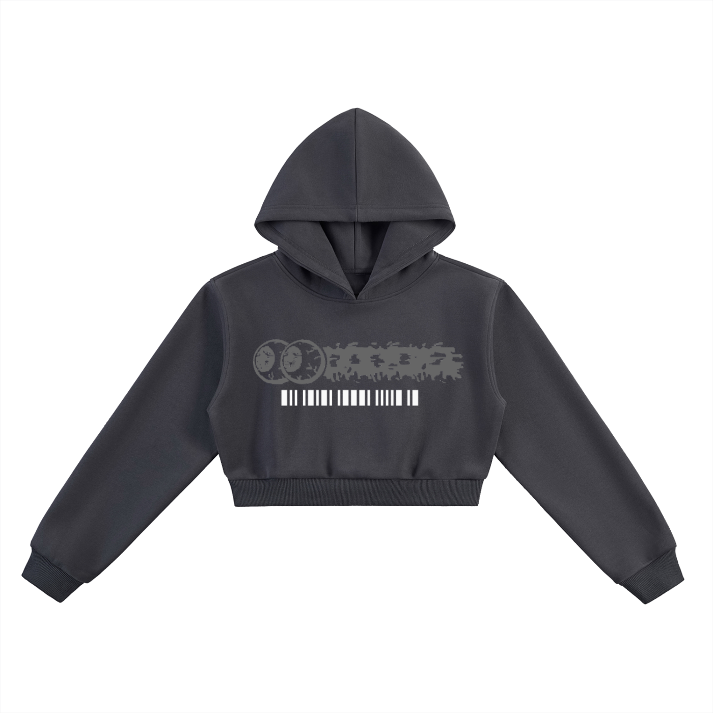 AliEn Eyes Cropped Hoodie