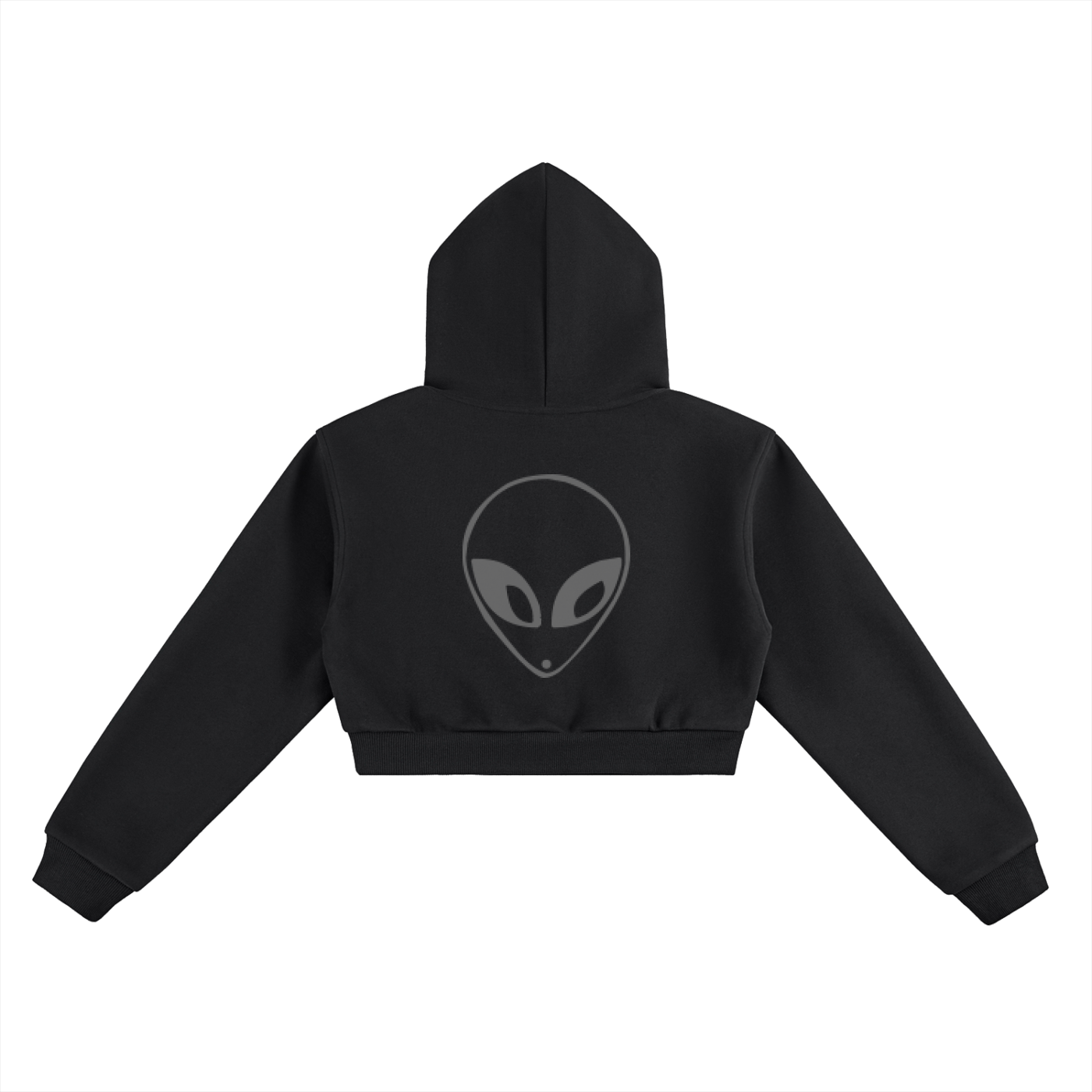 AliEn Eyes Cropped Hoodie