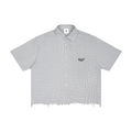 Files Overloaded Plaid Boxy Shirt
