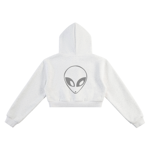 AliEn Eyes Cropped Hoodie