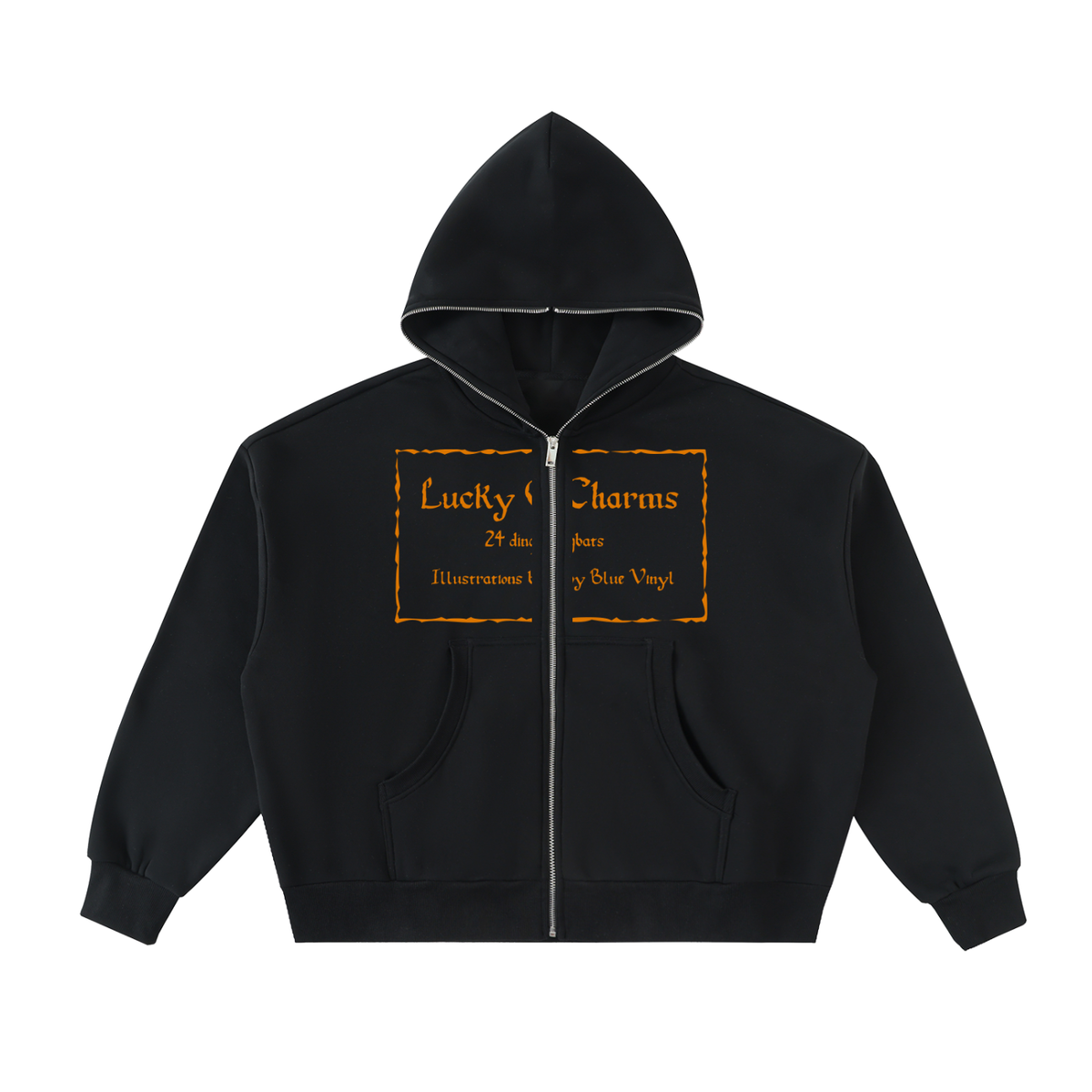 Lucky Star Full-Zip Boxy Hoodie