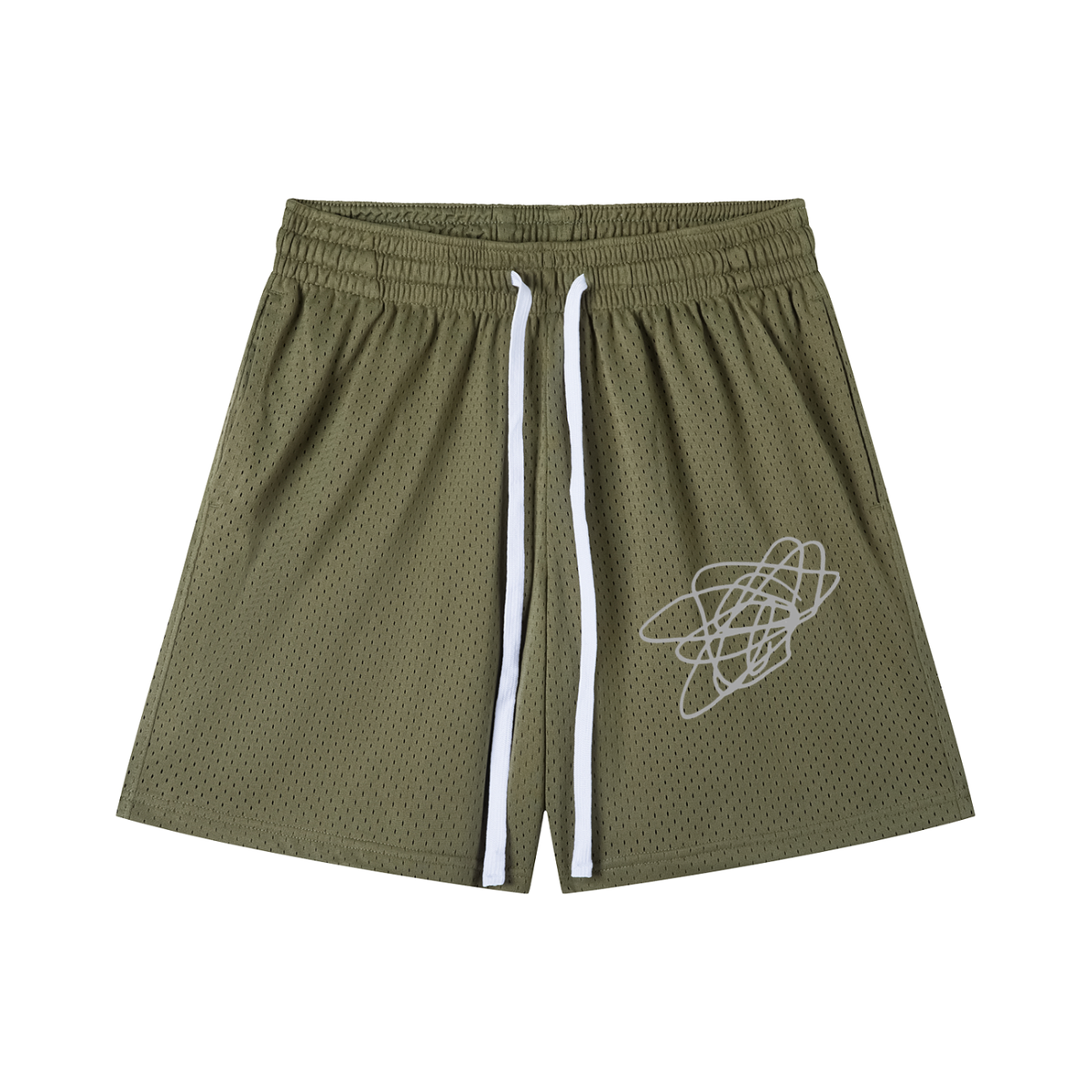 Krea8tions Branded Mesh Drawstring Shorts