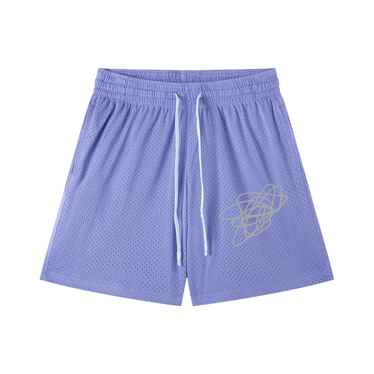 Krea8tions Branded Mesh Drawstring Shorts