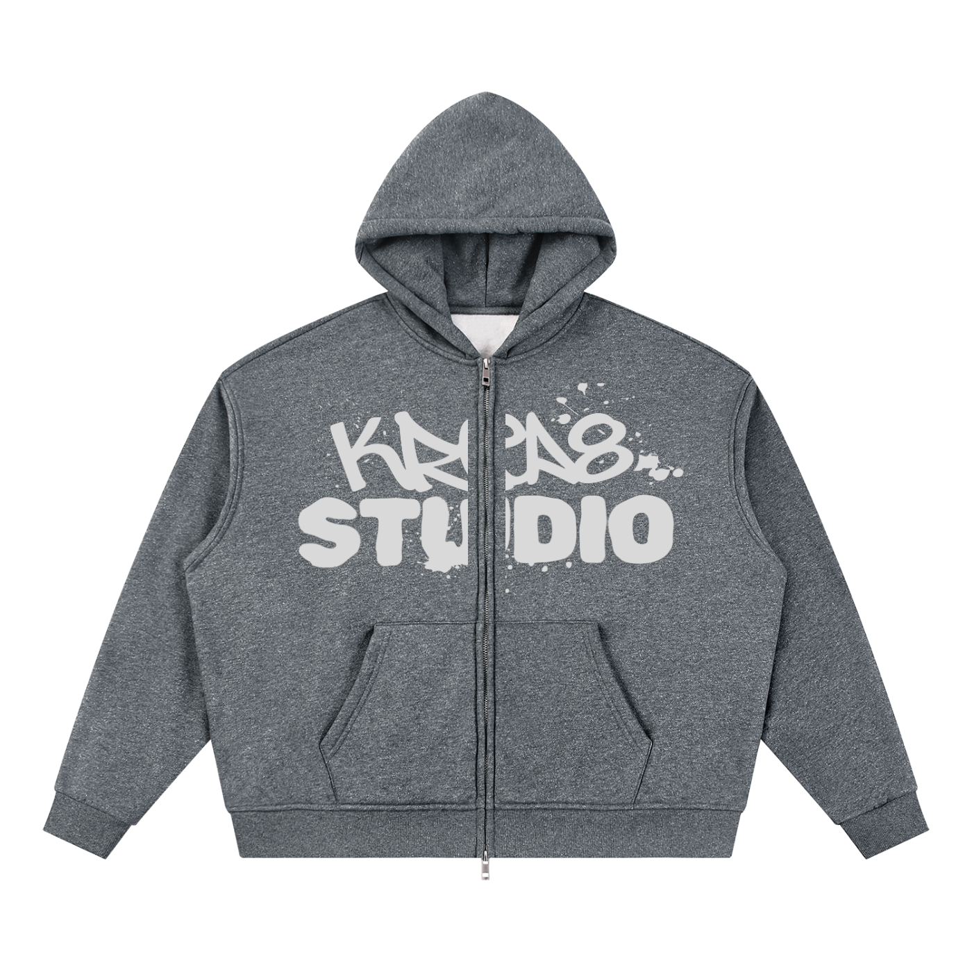 KREA8 Sparkle Full Zip Boxy
