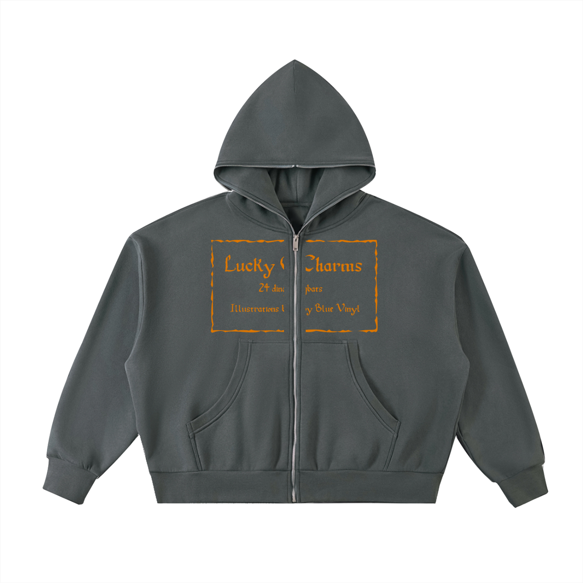 Lucky Star Full-Zip Boxy Hoodie