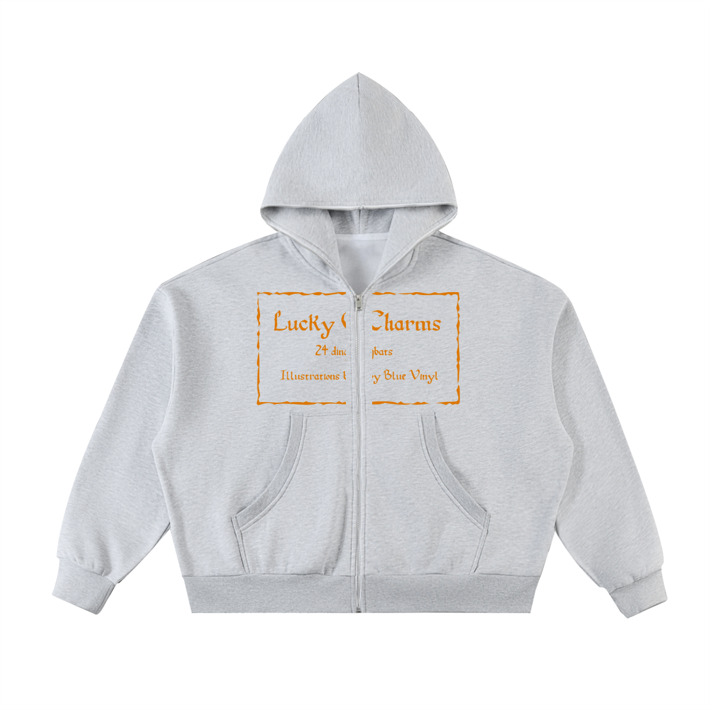 Lucky Star Full-Zip Boxy Hoodie