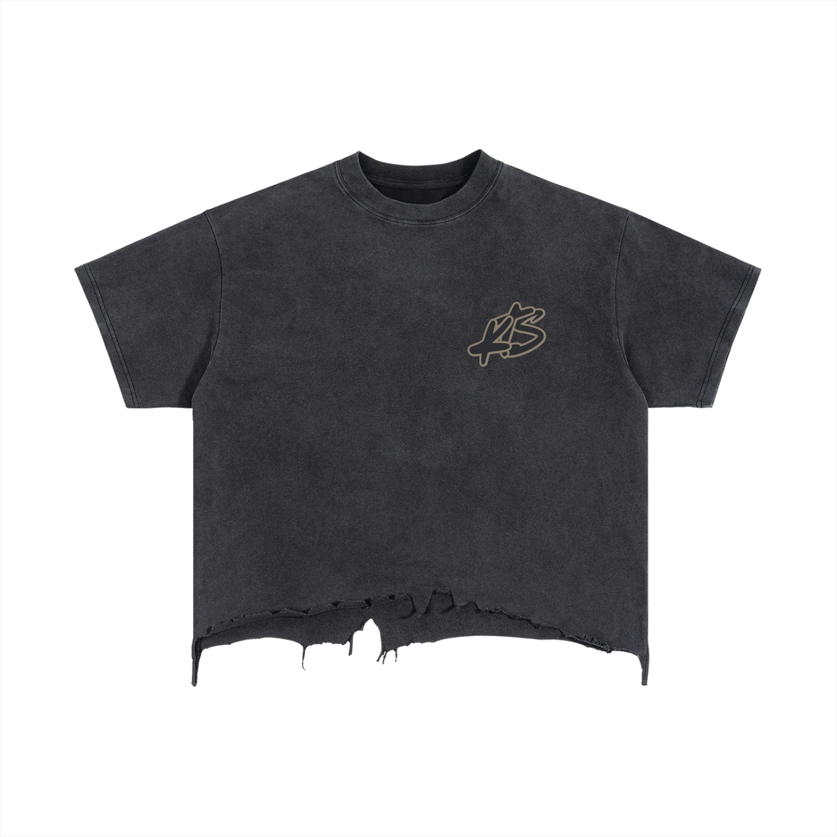 Krea8tions Boxy Distressed T-Shirt