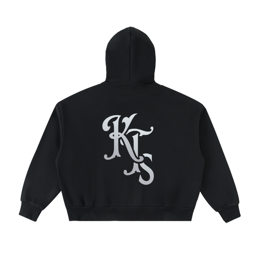 Krea8tion Full-Zip Boxy Hoodie