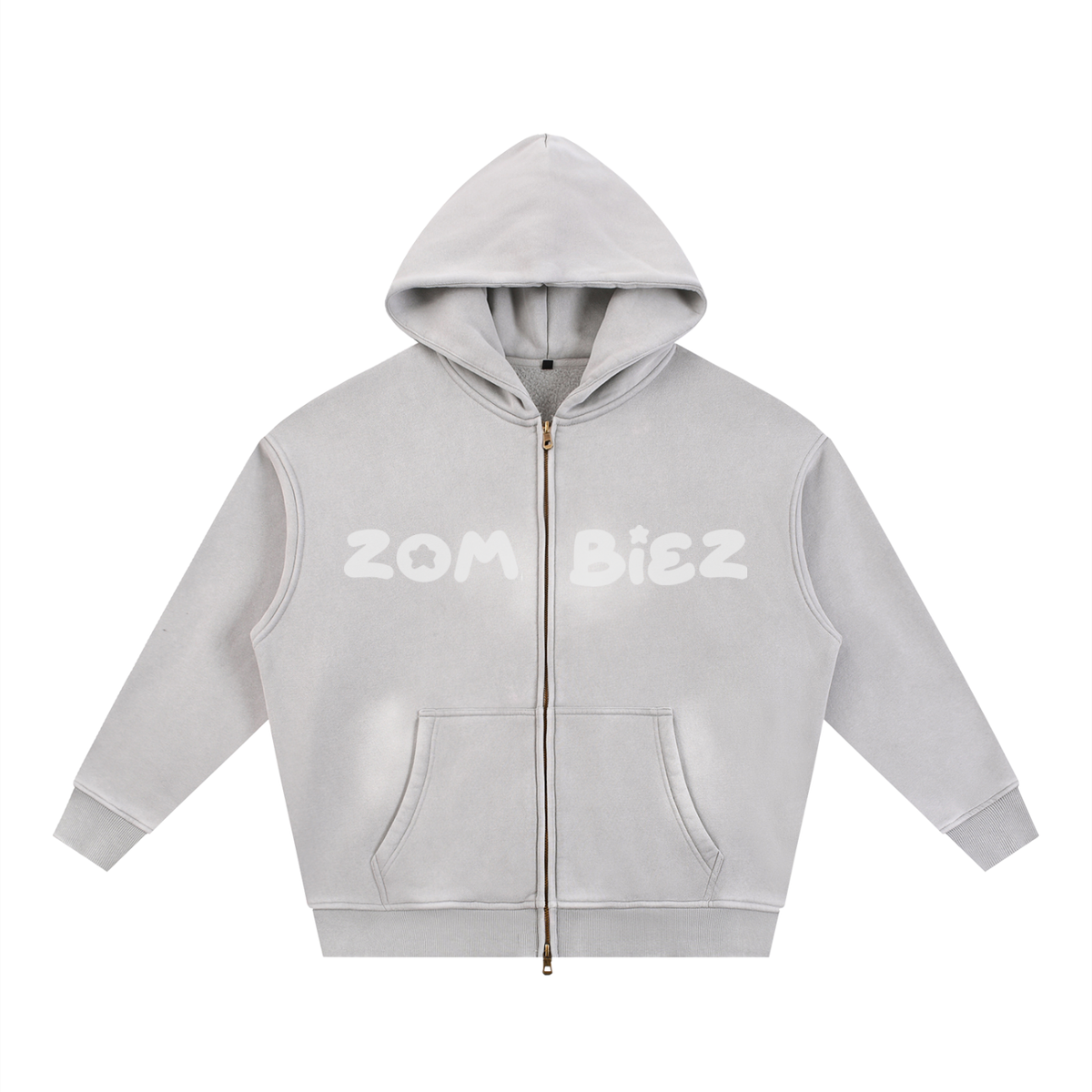 ZombieZ Warrior Two-way Zipper Boxy Hoodie
