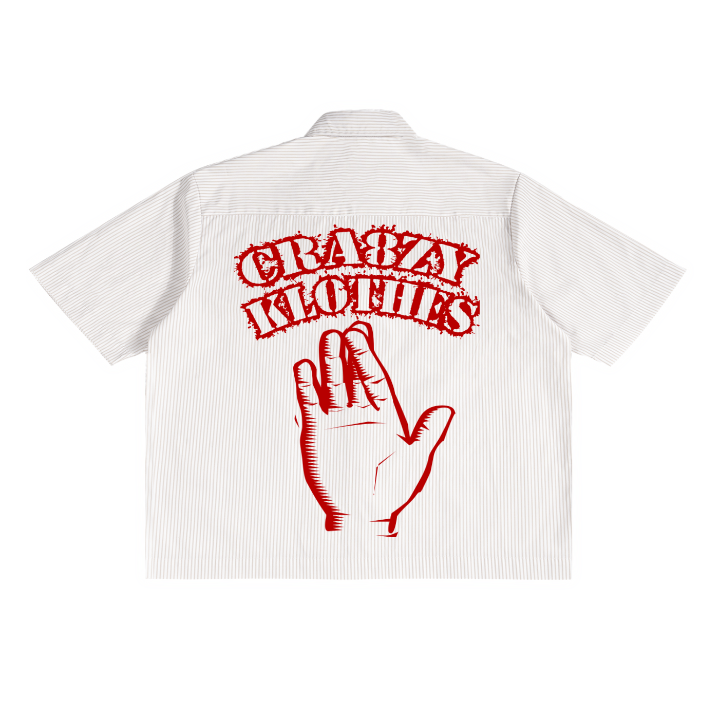 Cra8zy Klothes Stripe Boxy Shirt
